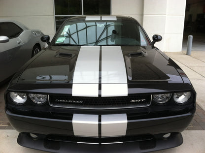9" VINYL RALLY STRIPES RACING STRIPE HOOD TRUNK ROOF For DODGE CHALLENGER