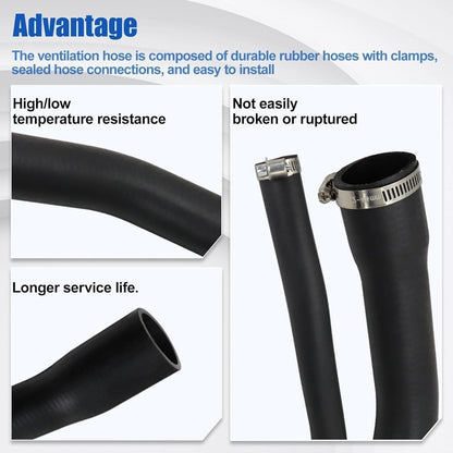 Fuel Tank Fill & Vent Hoses 52100131AD & 52100132AB Fits Jeep Cherokee XJ 97-01