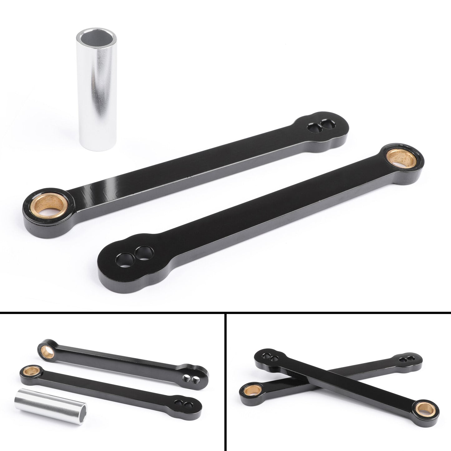 Lowering Links Link For Honda CBR 600RR 2003-2006 CBR1000RR 2004-2007 Black USA