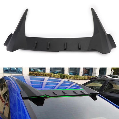 R style Rear Roof Cover Spoiler Wing Diffuser For 16-21 HONDA CIVIC 10th Sedan