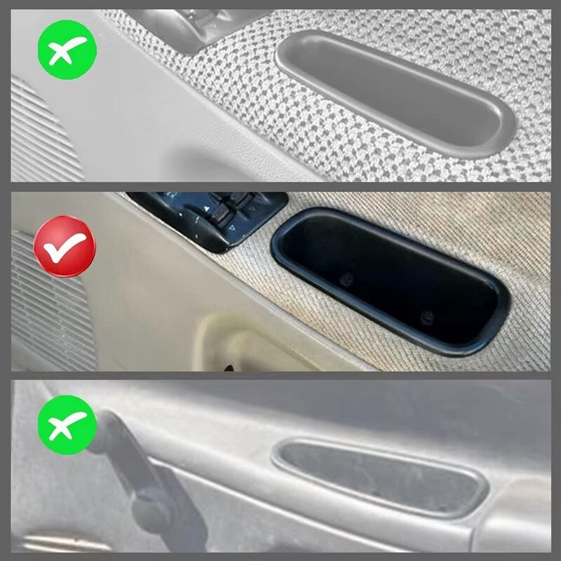 2 For 1994-2001 2002 Dodge Ram 1500 2500 3500 Front RH LH Door Pull Handle Cup K