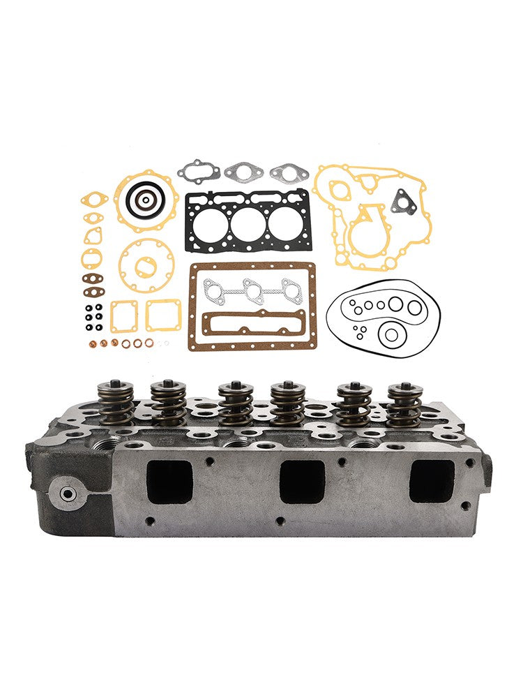 D1305 Complete Cylinder Head Assy+Gasket For Kubota B2710HSD F3060 Tractor