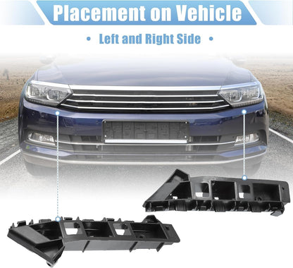 For 2012-2015 Volkswagen Passat 2013 2014 Bumper Support Brackets Left & Right