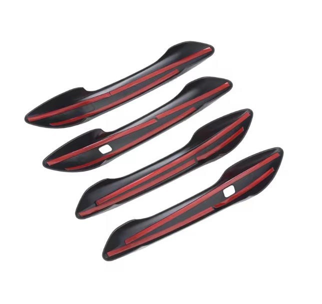 For 2020-2025 Hyundai Sonata GLOSS BLACK Door Handle Covers Overlay W/ 2 SMK