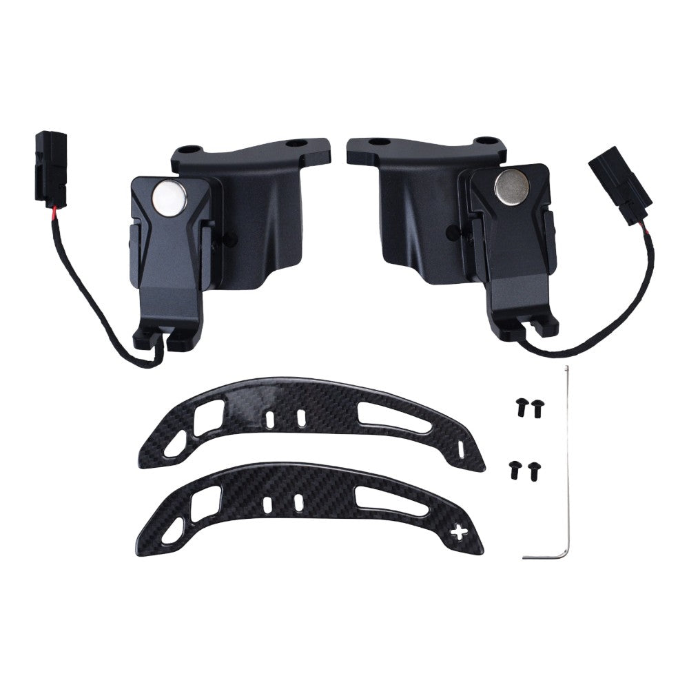 FOR 2015-2025 Ford F150 Raptor Carbon Fiber Magnetic Paddle Shifters
