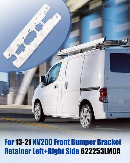 For 13-21 Nissan NV200 Front Bumper Bracket Retainer Left+Right Side 622253LM0A