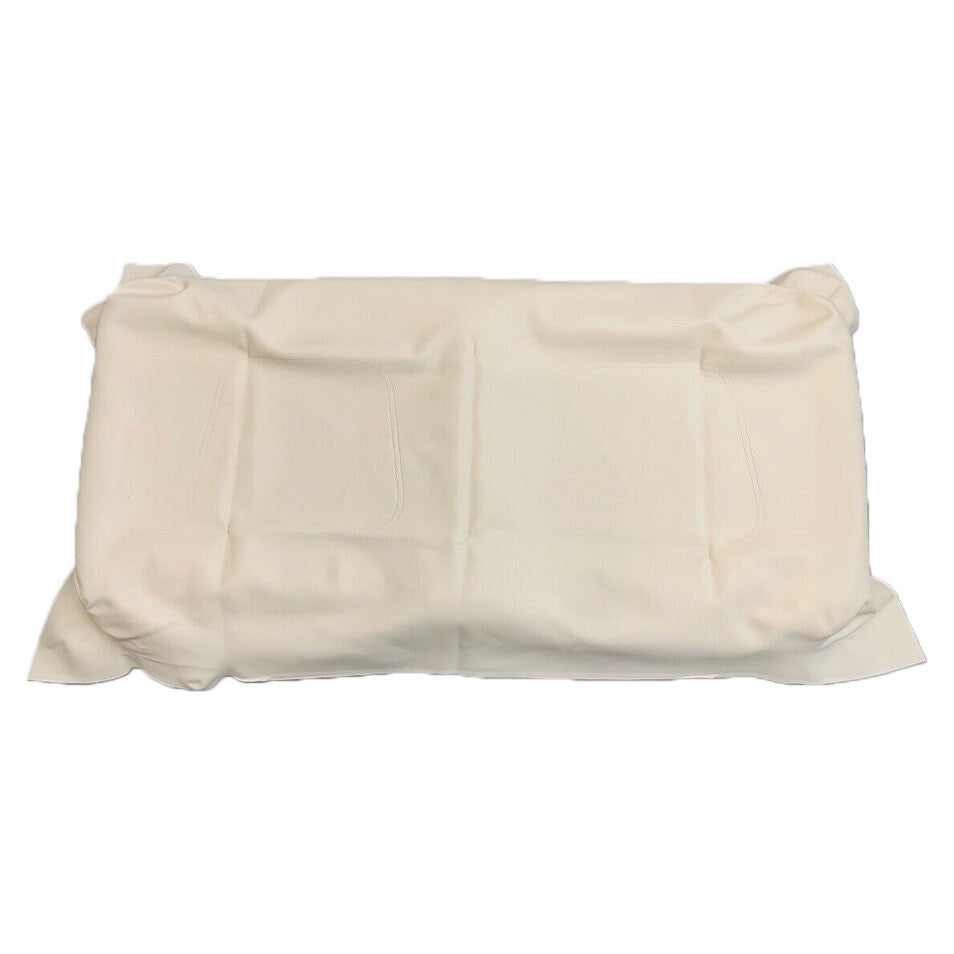 Front Seat Cover - Bottom - WHITE - For Club Car DS 2000-Up - 101998202