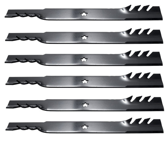 Solid Spare (6) Oregon 96-900 Gator Blade Fits Sears AYP 138498 138971 127843 131323 138791