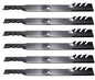 Solid Spare (6) Oregon 96-900 Gator Blade Fits Sears AYP 138498 138971 127843 131323 138791