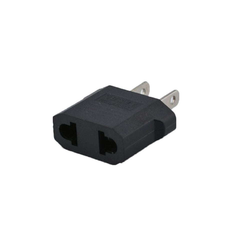 12 PCS EU Euro Europe to US USA Power Jack Wall Plug Converter Travel Adapter Us