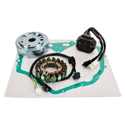 Kit Stator Rotor Regulator Rectifier Cover Gasket For Arctic Cat 400 ATV 03-08