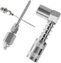 Grease Gun Accessory Kit 90 Degree Coupler Needle Nozzle Grease Injection Needle