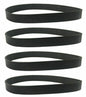 Solid Spare (4) Vacuum Belts for Black+Decker Airswivel Ultra Light Weight #12675000002729