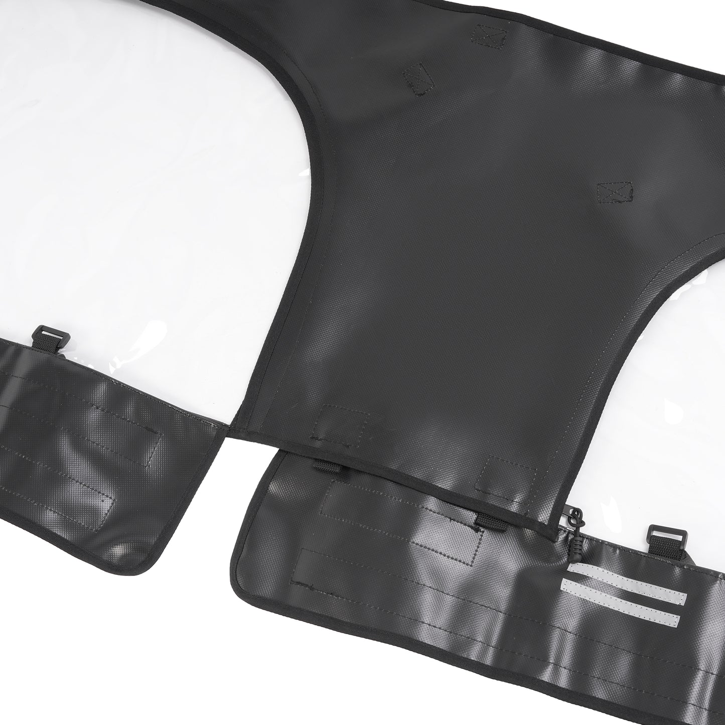Solid Spare UTV Soft Upper Door Enclosure Set For Can Am Maverick X3 Max Turbo DS RS 2017-25