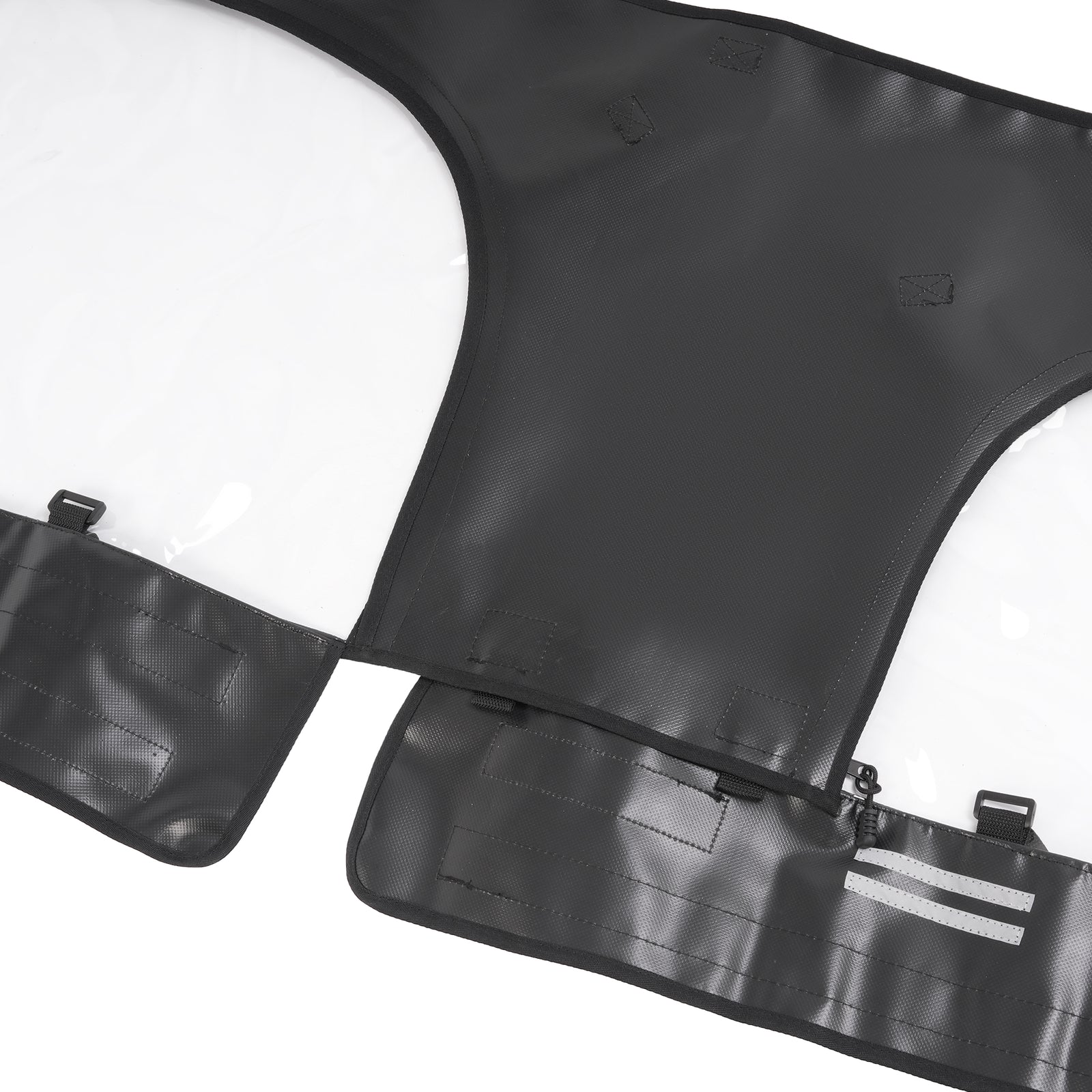 Solid Spare UTV Soft Upper Door Enclosure Set For Can Am Maverick X3 Max Turbo DS RS 2017-25