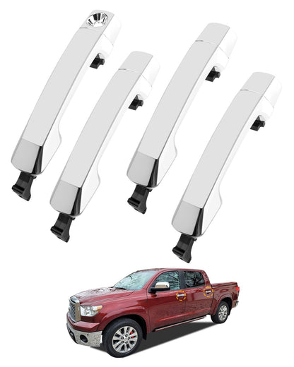 692100C010 Chrome Outside Exterior Door Handle Fit 2007-21 Toyota Tundra Sequoia