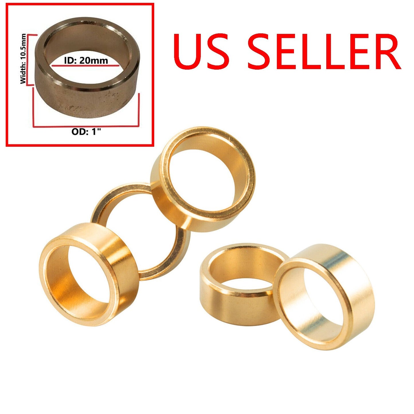 5 Pack Blade Arbor Adapter Reducer 20mm for Stihl TS400 TS420 TS700 TS800