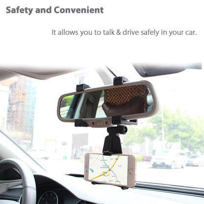 Black Car CellPhone GPS Holder Stand Tablet Bracket Mount For iPhone Samsung ABS
