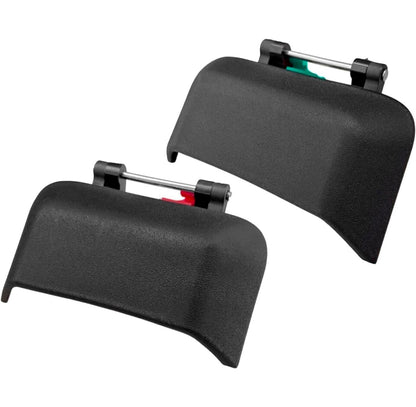 Black Outside Door Handle Rear Left+Right For 2007-2016 Compass LH+RH Jeep 2PCS