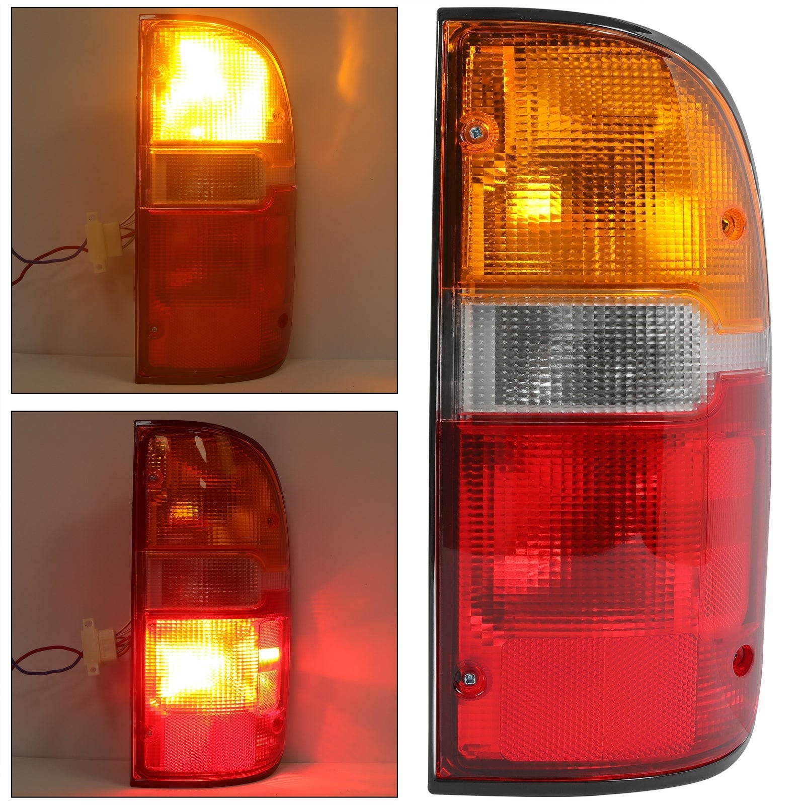 Solid Spare Passenger Side Tail Light Lamp w/Bulb For Toyota Tacoma 1995-2000 Right DOT/SAE