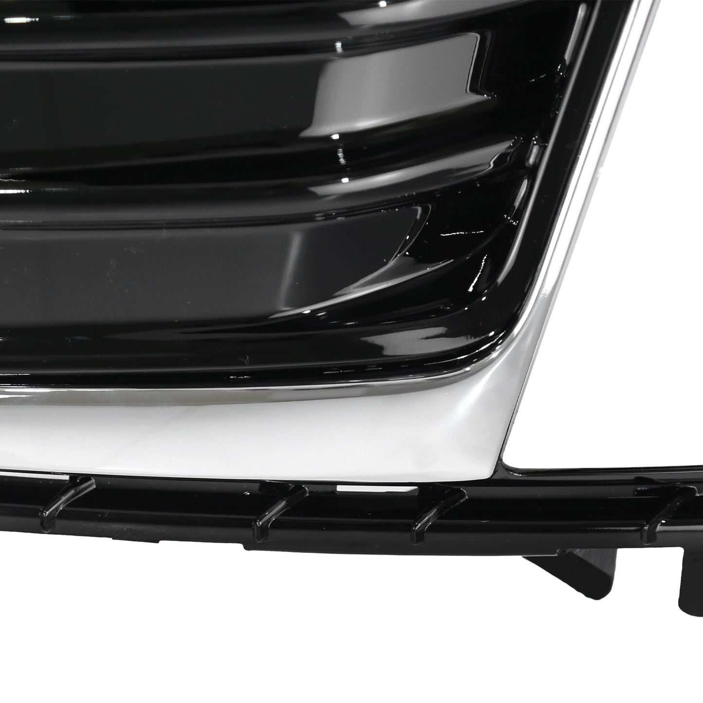 2Pcs Fog Light Cover For 2019-2024 Ford Edge Front Bumper Chrome Trim w/Bezel