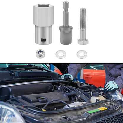 Trailer Jack Crank Handle Cordless Drill Adapter with 1/2 Inch Bit Kit