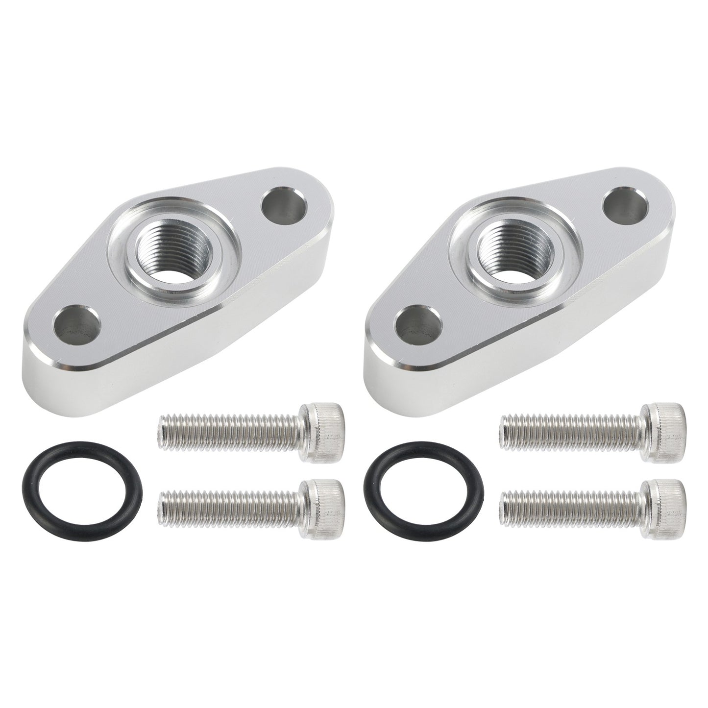 2 Pack Oil Pressure Sensor Adapter Plate M16 x 1.5 551623 For Chevy LS