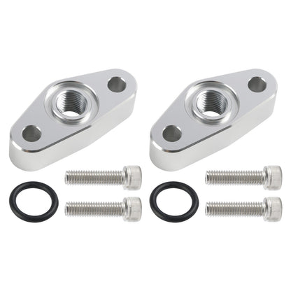 2 Pack Oil Pressure Sensor Adapter Plate M16 x 1.5 551623 For Chevy LS