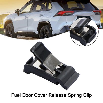 Fuel Door Cover Release Spring Clip For Toyota Rav4 2019-2021 black