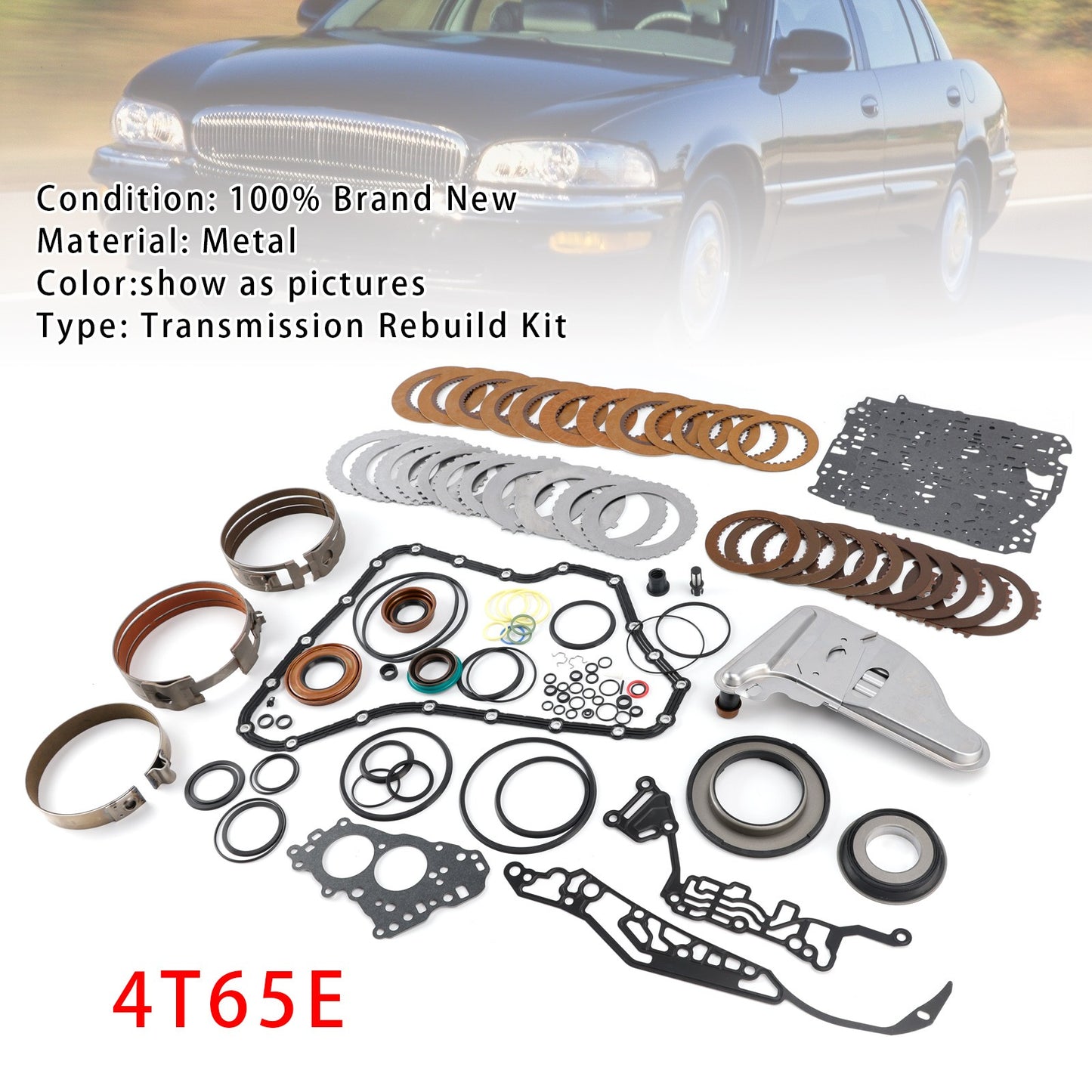 4T65E Transmission Master Rebuild Kit W/ Filter Bands Complete For Chevrolet