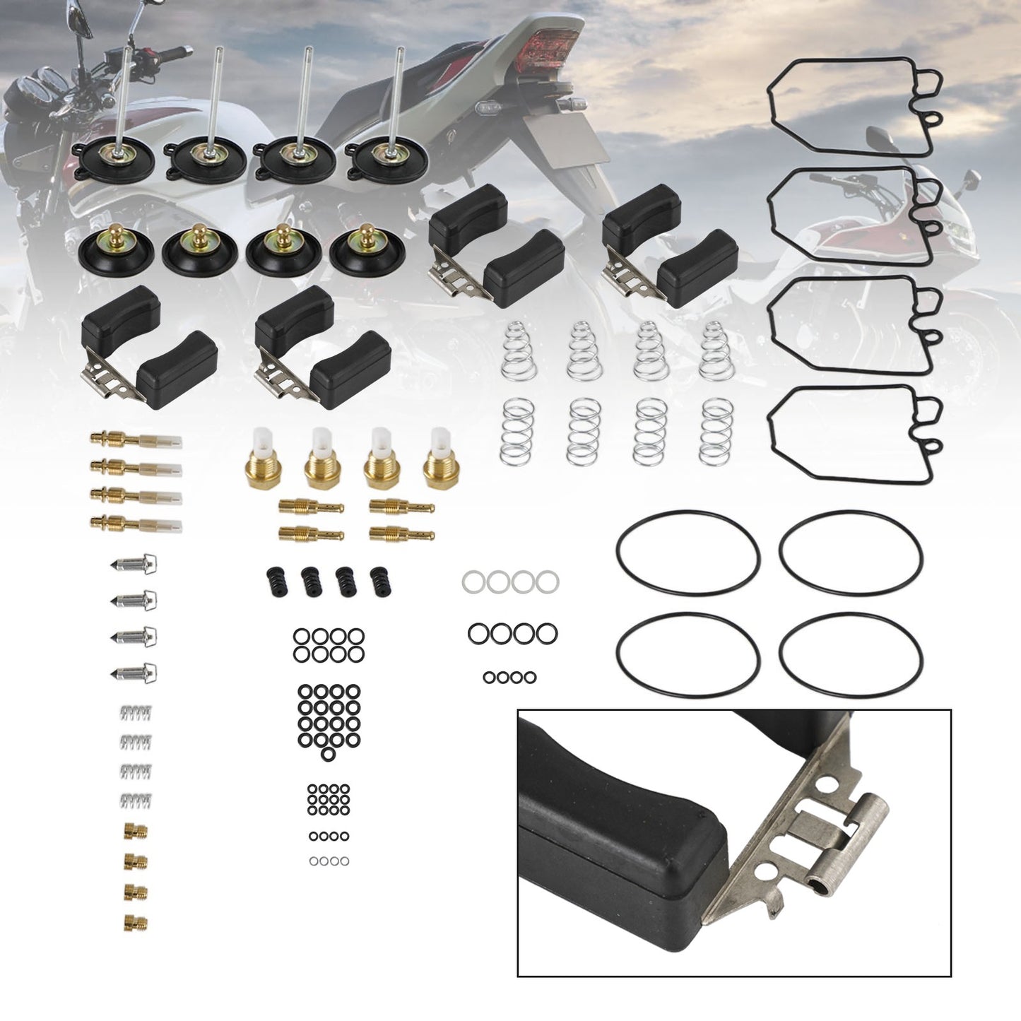 Carburetor Rebuild Repair Kit fit for Honda Goldwing 1100 GL1100 1980-1983 1981