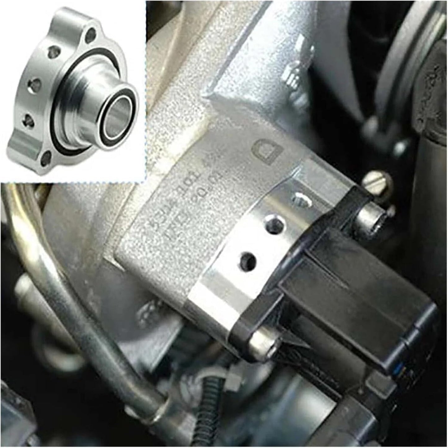 TURBO BLOW OFF VALVE BOV ADAPTER SPACER FOR 07-12 MINI COOPER S R56 R57 N14