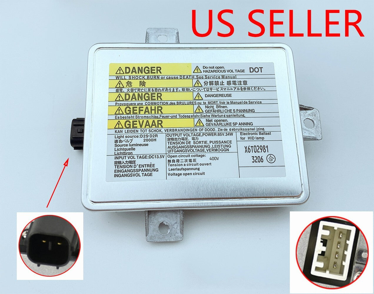 Xenon HID Ballast Headlight Control Unit For 2002-2005 Acura TL and TL Type-S