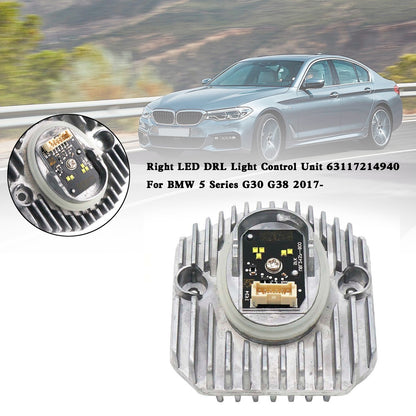 Right LED DRL Light Control Unit 63117214940 For BMW 5 Series G30 G38 2017-UE
