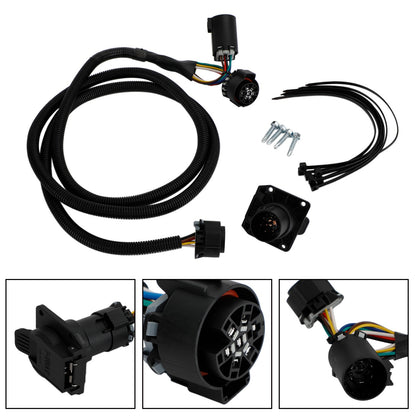 Truck Bed Trailer Wiring Harness for Ford Super Duty F250 F350 F450 F550 17-22