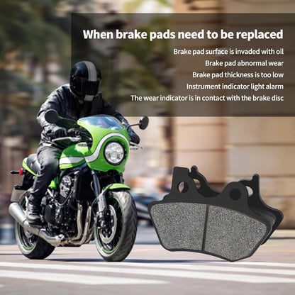 Front & Rear High Performance Brake Pads For Harley Davidson 2 sets 44082-00E