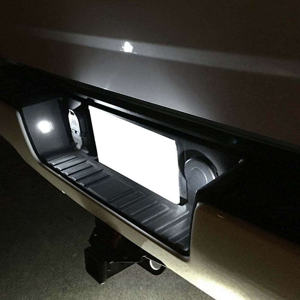 AUXITO White LED License Plate Tag Light For 2014-18 Chevy Silverado GMC Sierra