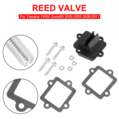 V352 A/B jog50 Reed Valve System Fits For Yamaha YW50 Zuma50 2002-2011.