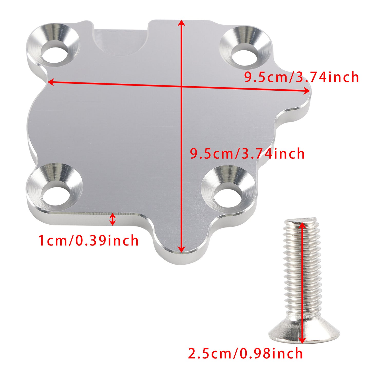 Gen V LT Vacuum Pump Flange Cover Plate Adapter 551123 For LT1 LT2 L82 L83