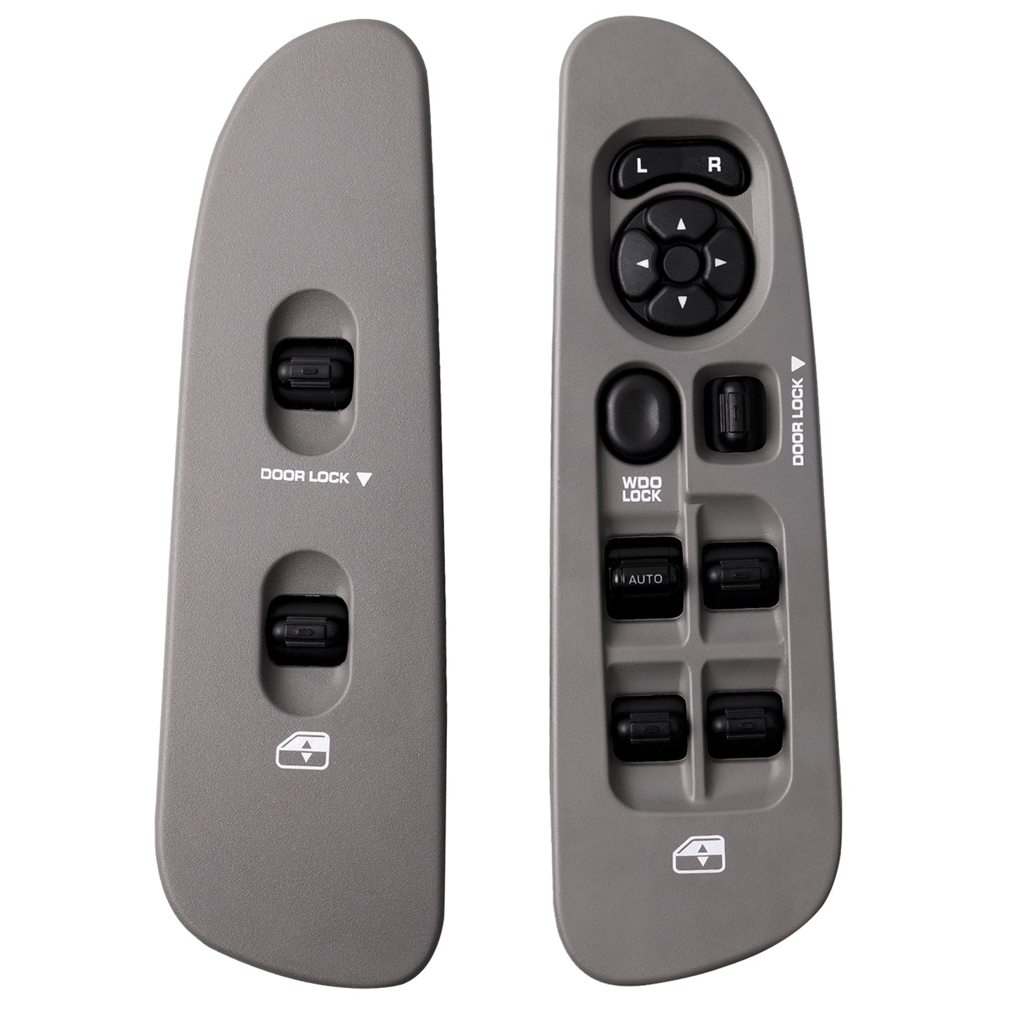 Power Window Door Lock Mirror Switch LH RH w/ Bezel Set For 01-09 Dodge Ram 1500