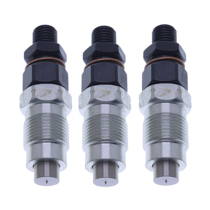 Solid Spare 3X Fuel Injector 16001-53002 for Kubota D722 D782 D902 B7300HSD B7400HSD B7410D