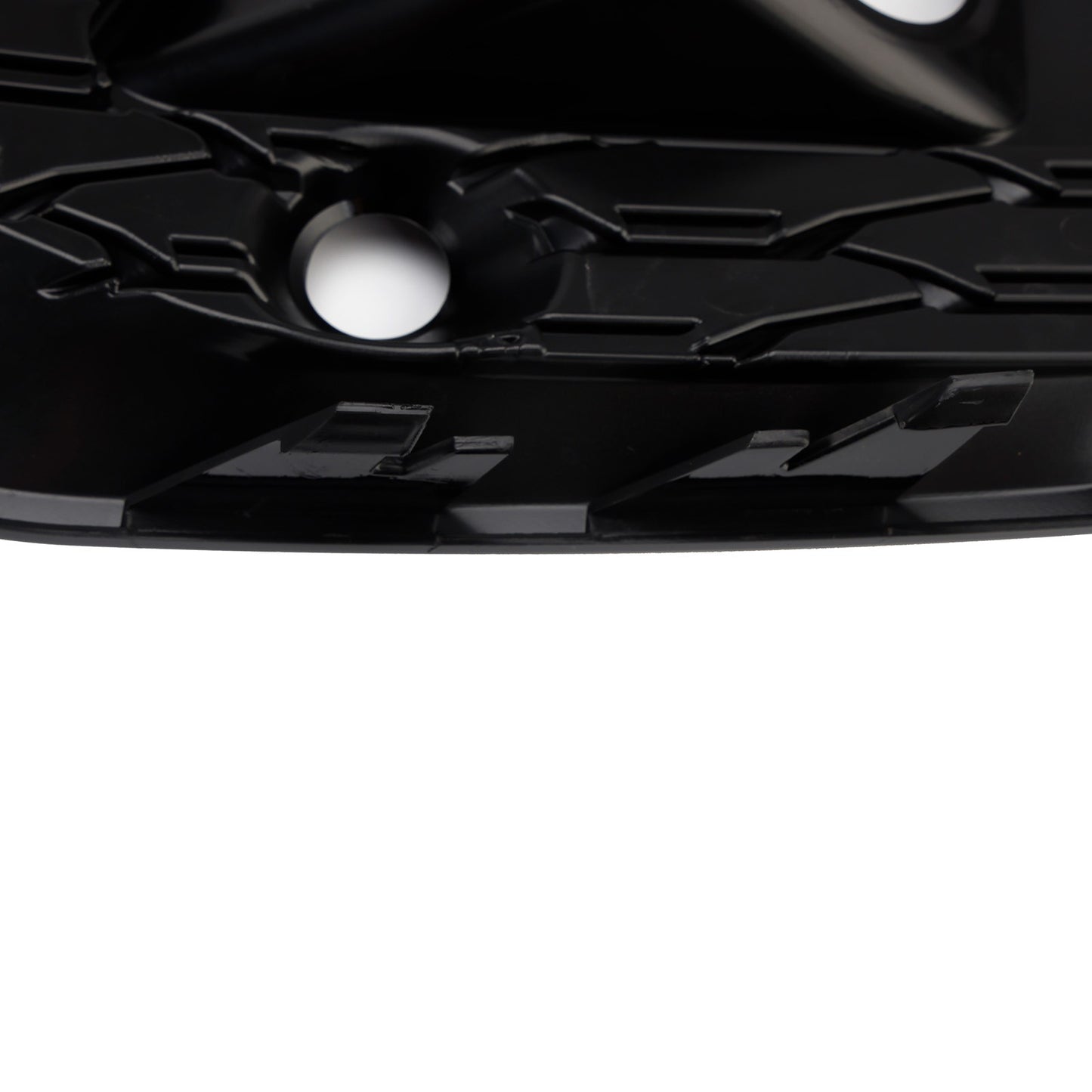 RSQ5 Style Front Fog Lamp Grille Cover Fit Audi Q5 SQ5 S-Line 2021-2025 Black