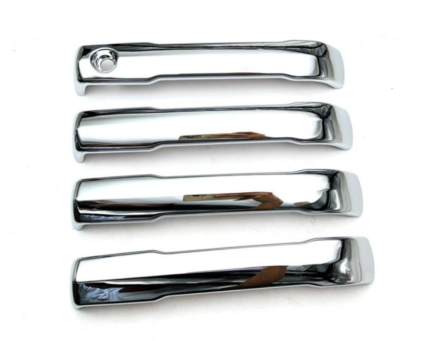 For 2024-2026 Toyota Tacoma Chrome 4 Door Handle Covers Overlay