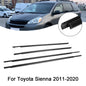 Car Window Weatherstrip Seal Belt Moulding For Toyota Sienna 2011-2020 2012 2013