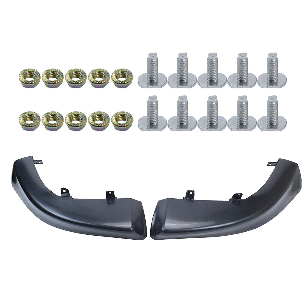 For Mitsubishi Lancer Primed 2008-2015 Set of 2 Front Left & Right Side Valance
