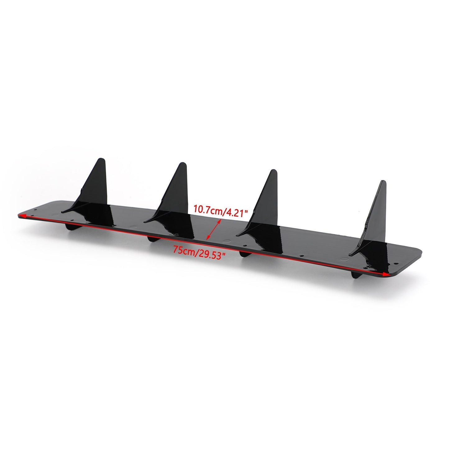 Rear Bumper Lip Diffuser Side Splitter Valance Spoiler Fit VW GOLF VII 7 MK7 GTI