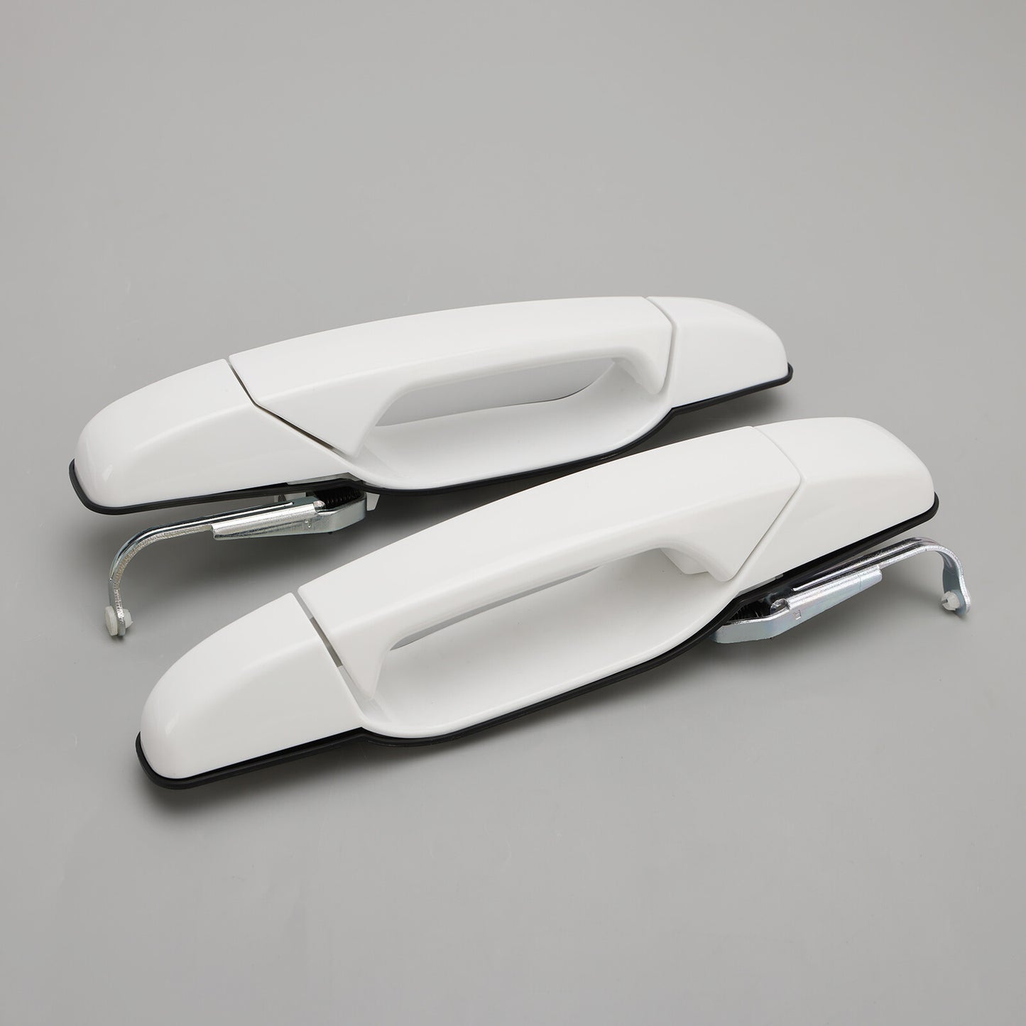 4PCS Front & Rear Door Handle Set Olympic White For Silverado Sierra 2007-2013
