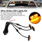 ??3PCS Front Bumper Hood Grille LED Lights For Toyota Tacoma 01-11 16-23 TRD PRO