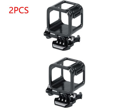 2 PCS Low Profile Frame Mount Protective Housing Case For GoPro Hero 4 5 Session