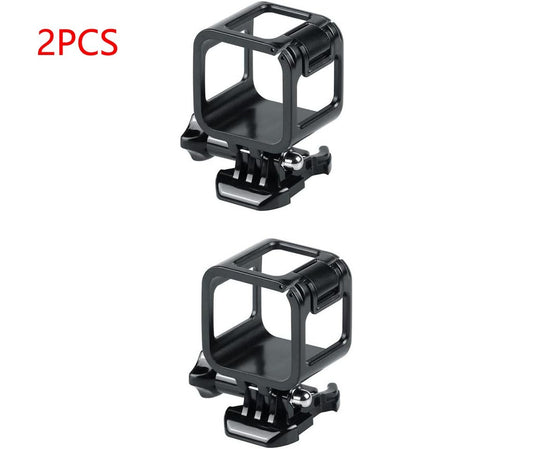 2 PCS Low Profile Frame Mount Protective Housing Case For GoPro Hero 4 5 Session